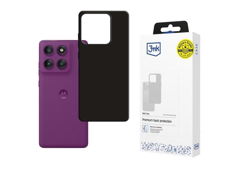 3Mk Matt Case Til Motorola Edge 60 Pro