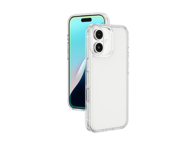 Amazingthing Minimal-Silikonhülle Für Iphone 16 Plus - Klar