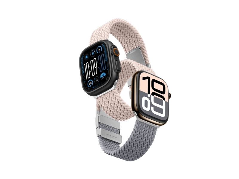 Amazingthing Sæt Med 2 Remme Amazingthing Blend Band Til Apple Watch 42Mm - Rosa-Grå / Pink