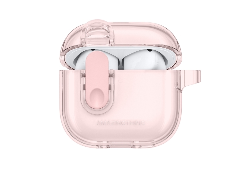 Amazingthing Minimal Case Do Airpods 4 - Różowe