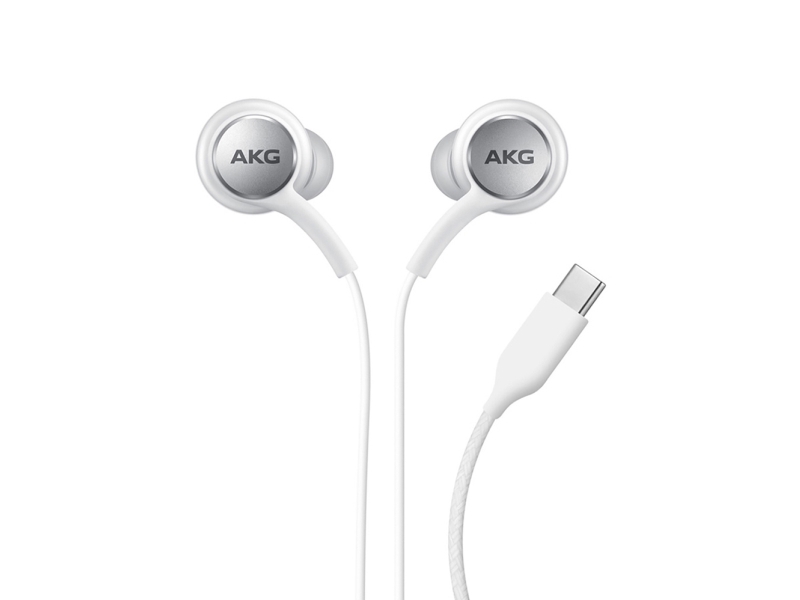 Samsung stereo in-ear hovedtelefoner EO-IC100BWE, USB-C, hvid (OOB bulk)