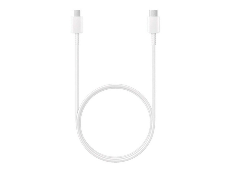 Samsung EP-DN975BWE USB-C til USB-C 5A kabel 1 m (bulk - erstatningsemballage) - hvid