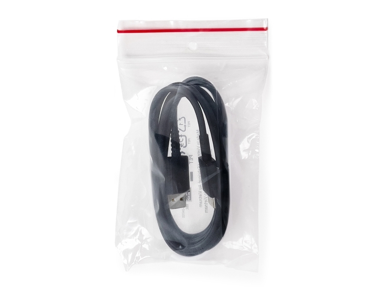 Usb-Kabel Samsung Usb-A Auf Usb-C 0,8 M, Schwarz (8596311066658)