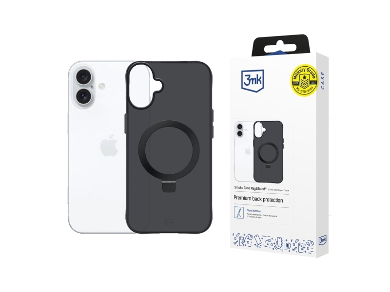 3Mk 3Mk Smoke Case Mag&Stand Für Apple Iphone 17