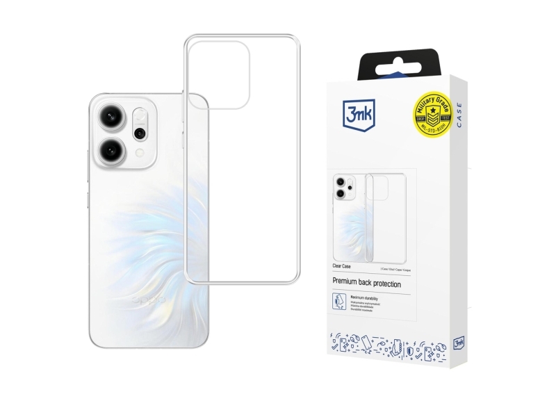 3Mk Transparent Cover Til Oppo Reno 14 - Transparent