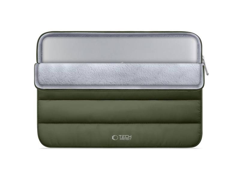 Tech-Protect Fluffy Laptop Bag 13-14 - Green