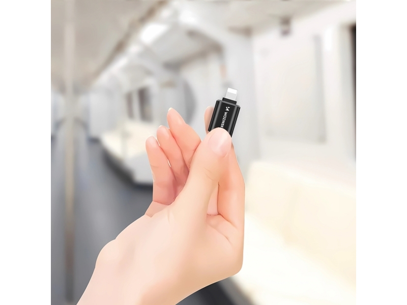 Usb-Adapter Wozinsky Wala-01 Usb-A Til Lightning Sort