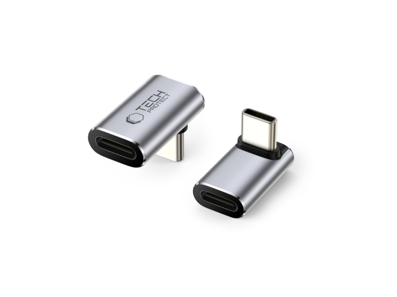Usb-Adapter Tech-Protect Aa02 Usb-C - Usb-C Grå (5906302367979)
