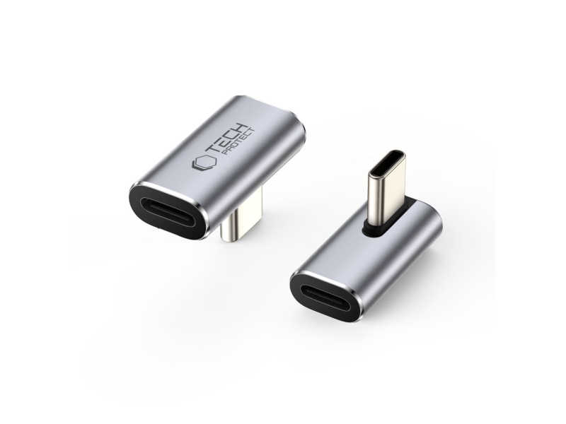Usb-Adapter Tech-Protect Aa03 Usb-C - Usb-C, Grå