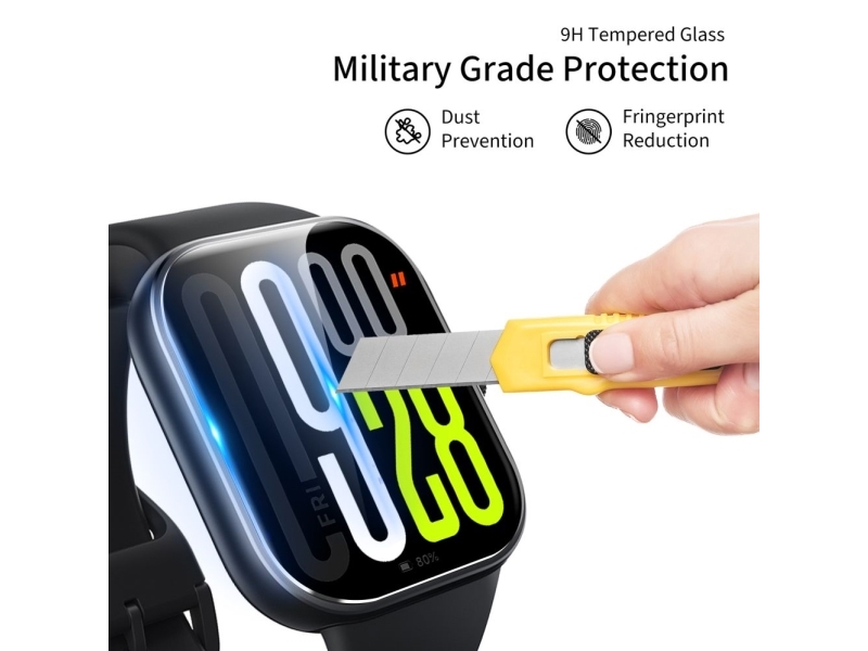 Spigen Gehärtetes Glas Tech-Protect Glass Fit+ 2Er-Set Für Huawei Watch Fit 4 Pro Clear