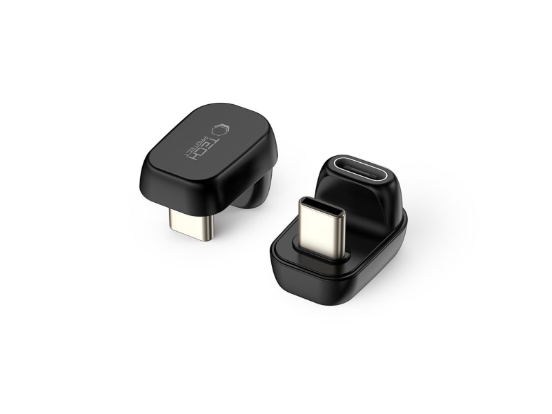 Usb-C Adapter Tech-Protect Aa04 Til Usb-C, Sort (5906302367993)