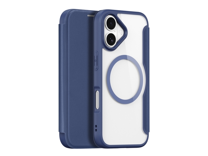 Dux Ducis Skin X Pro iPhone 17 Air cover med MagSafe og tegnebog - blå
