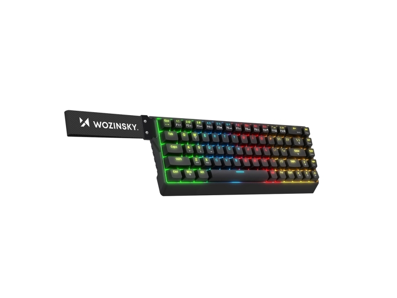 Wozinsky WKGP-1165 Mechanical RGB Backlit Gaming Keyboard - Black (US International ISO) - US International - Sort