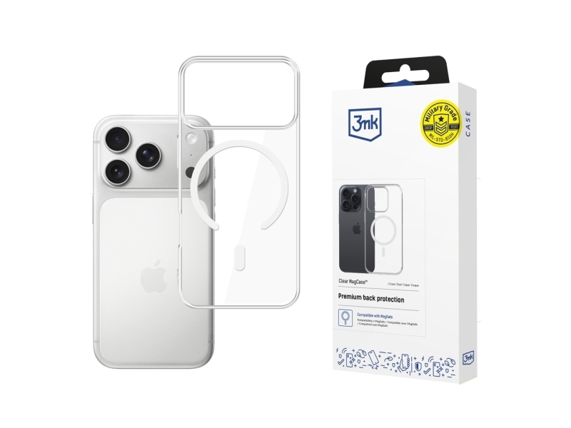 3Mk Clear Magcase Til Apple Iphone 17 Pro