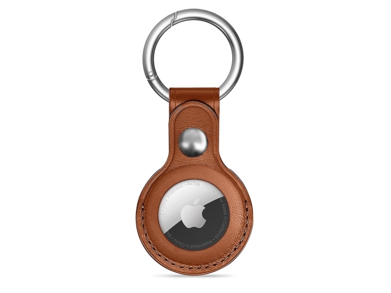Impacto Gifts Tech-Protect Naturalfit Apple Airtag 1/2 Braun