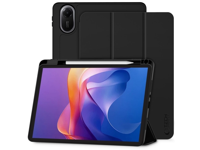 Tech-Protect Sc Pen Case Für Xiaomi Redmi Pad 2 11.0 - Schwarz