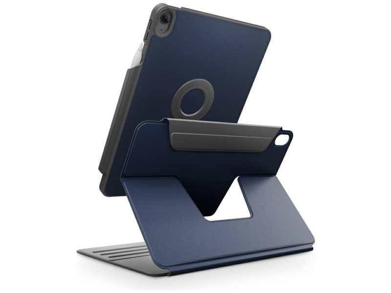 Uniq Rovus Snapmount Magnetisches 360° Drehbares Abnehmbares Case Für Ipad Air 11" 2024/2025 / Ipad Air 10,9" 2020/2022 - Navyblau