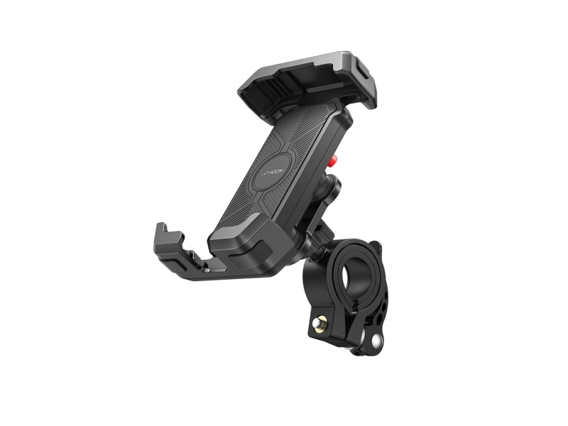 Joyroom JR-ZS428 stød-/vibrationssikker holder til styr på motorcykel/cykel/scooter - sort