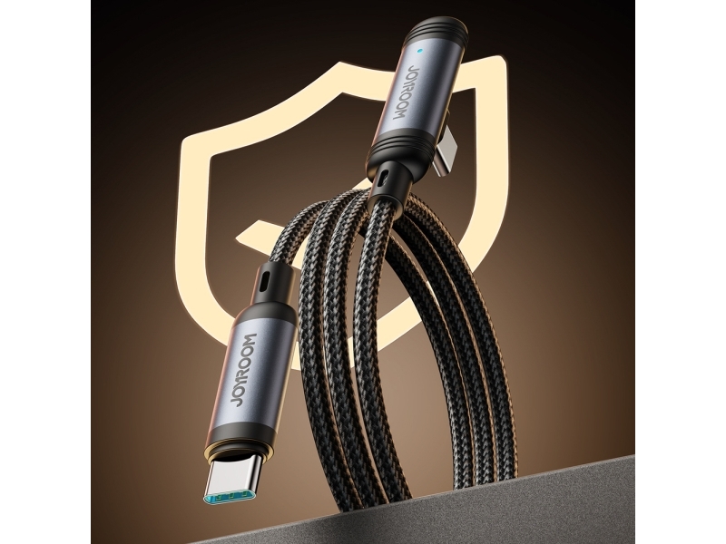 Usb Joyroom Usb-C Til Usb-C Kabel 1,2 M (Sort)
