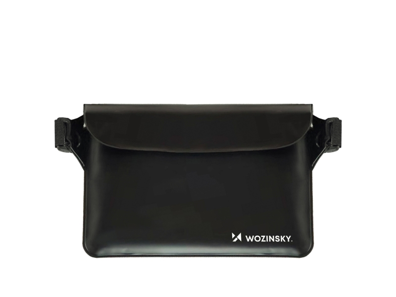 Wozinsky Wws-01 Wasserdichte Gürteltasche Aus Pvc – Schwarz