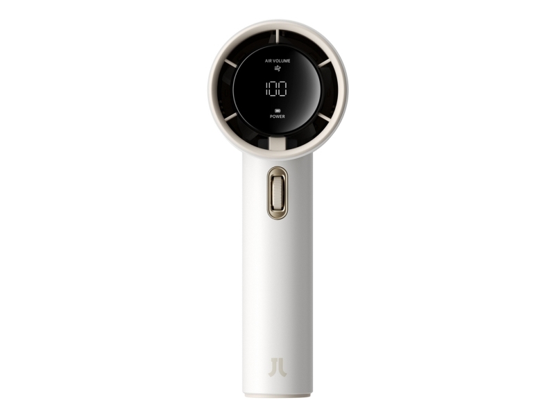 Jisulife Handheld Fan Pro1 3600mAh FA53 (ABS) Mini Blower Portable USB Fan - White Powerbank - Hvid - 3600 mAh