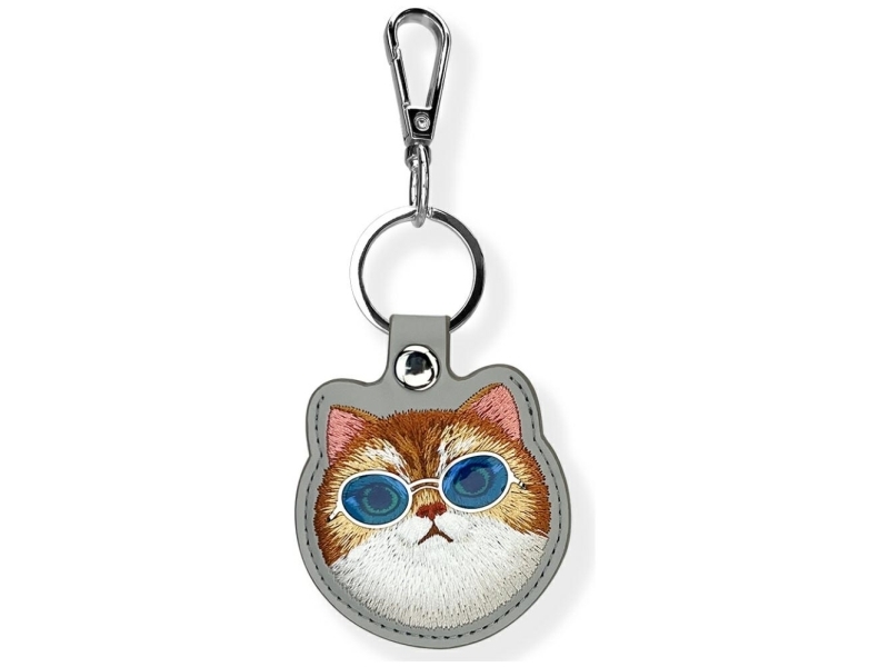 Nimmy Glasses Cool Cat Tracker Cover - Grå