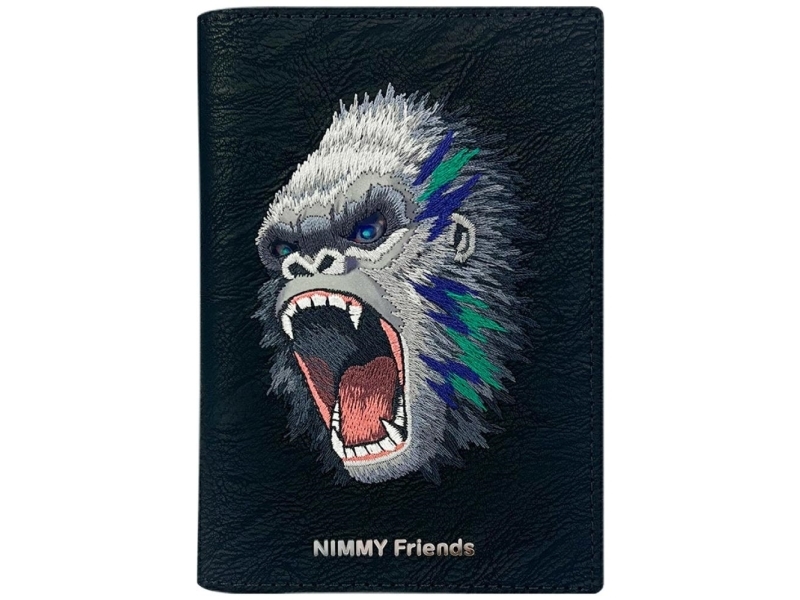 Nimmy Raptor Gorilla passport-/pungetui - sort