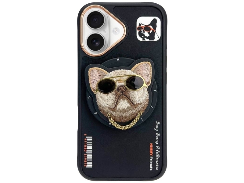 Nimmy Brillen Cool Nag/Magnetisches Magsafe Case Für Iphone 16 - Schwarz