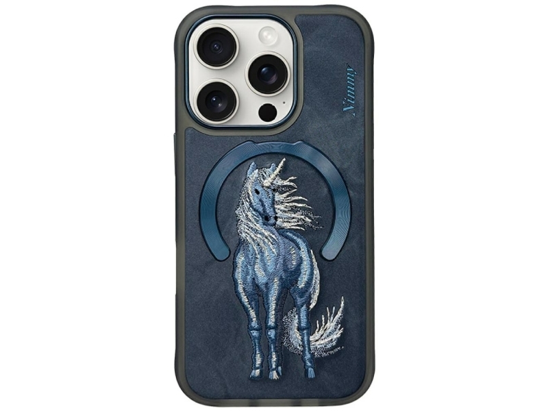 Hurtel Nimmy Magnetic Fantasy Animal Magsafe Case Für Iphone 16 Pro - Blau