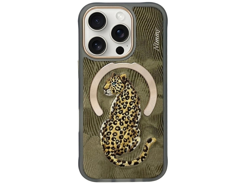 Nimmy Magnetisk Fantasy-Dyr Magsafe Cover Til Iphone 16 Pro - Guld