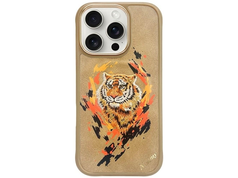 Nimmy Tiger Magsafe Case Für Iphone 16 Pro - Braun