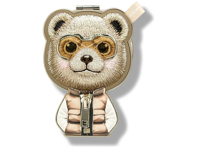 Guess Magnetisk Nøglerem Nimmy Cool&Cute 2.0 Bear Brun
