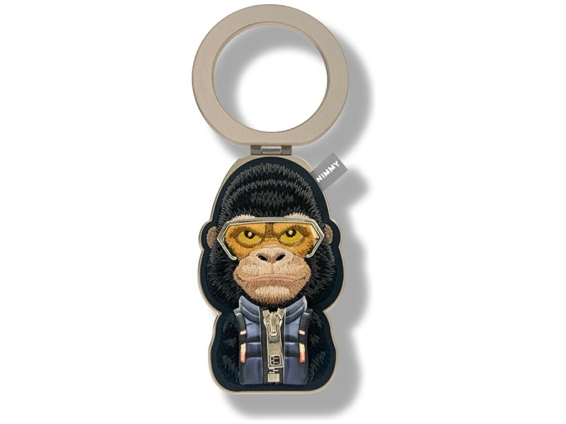 Dog & Bone Magnet-Anhänger Nimmy Cool&Cute 2.0 Gorilla Schwarz