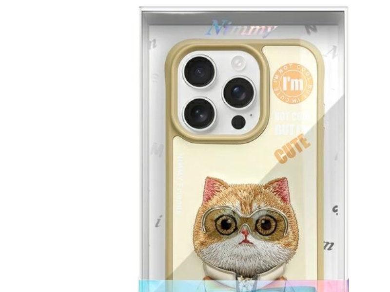 Nimmy Cool&Ampcute 2.0 Kattecover Til Iphone 15 Pro - Grøn