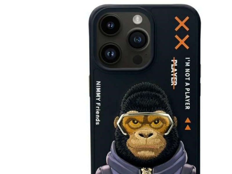Nimmy Cool&Ampcute 2.0 Monkey Case Für Iphone 15 Pro Max - Schwarz