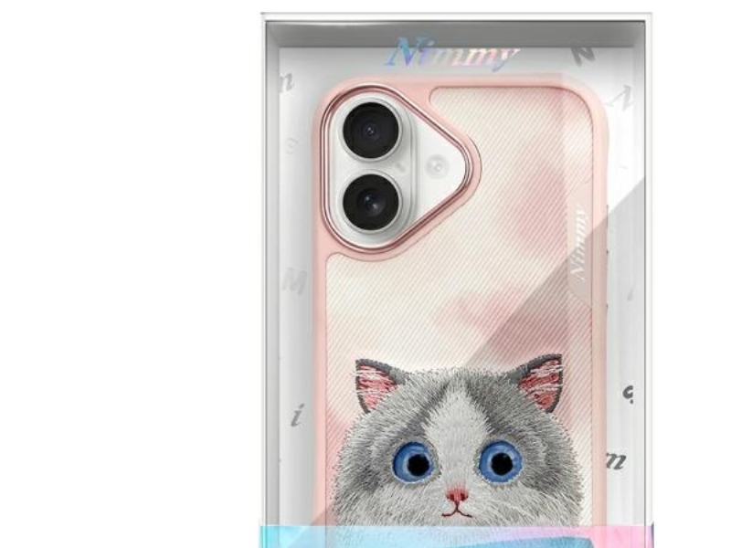 Nimmy Big Eyed Pet 2.0 Kattecover Til Iphone 16 - Pink