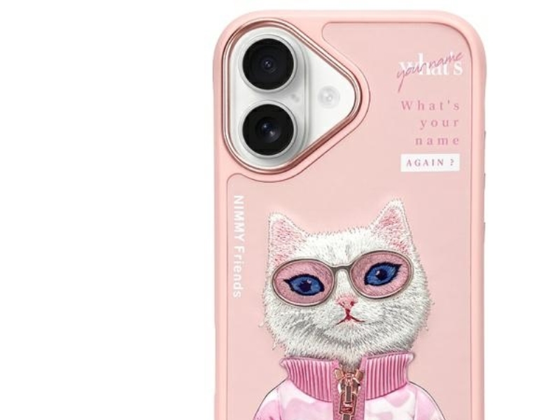 Nimmy Cool&Ampcute 2.0 Katzenhülle Für Iphone 16 - Rosa
