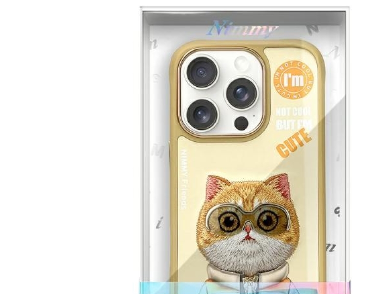 Nimmy Cool&Cute 2.0 Cat Cover Til Iphone 16 Pro - Grøn