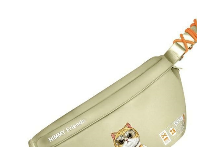 Nimmy Crossbody Cool&Ampcute 2.0 Katte Skuldertaske - Grøn