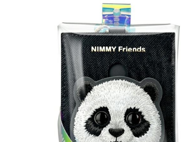 Nimmy Big Eyed Pet 2.0 Kattepung/Kortholder - Sort