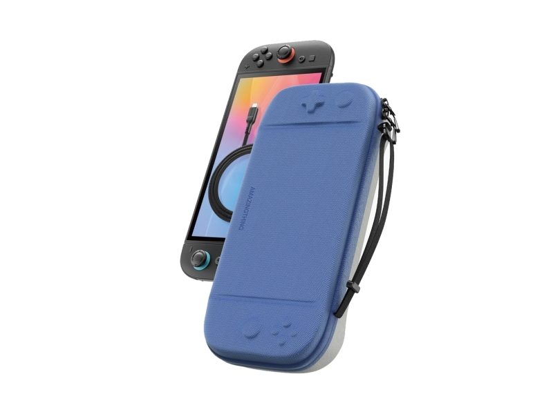 Amazingthing Playshield Edc Beskyttelsesetui Til Nintendo Switch 2 - Blå