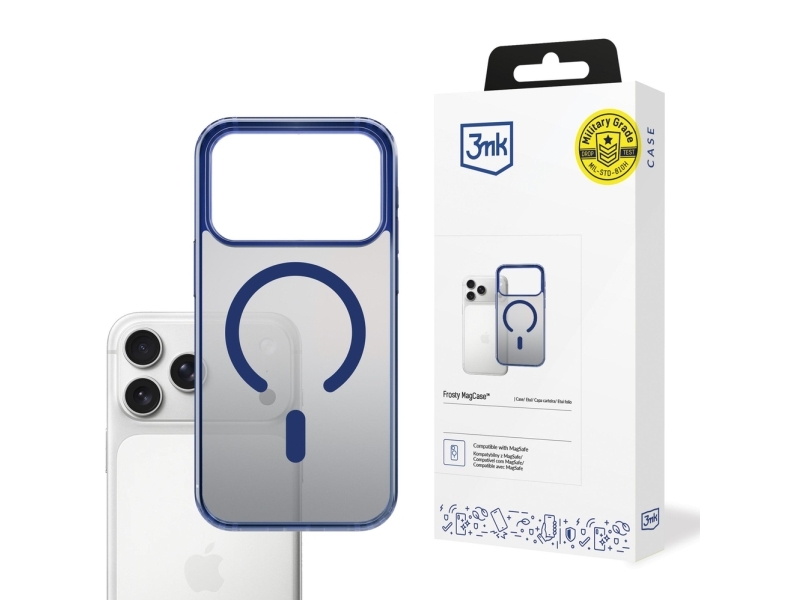 3Mk Frosty Magcase Für Apple Iphone 17 Pro Max Blau