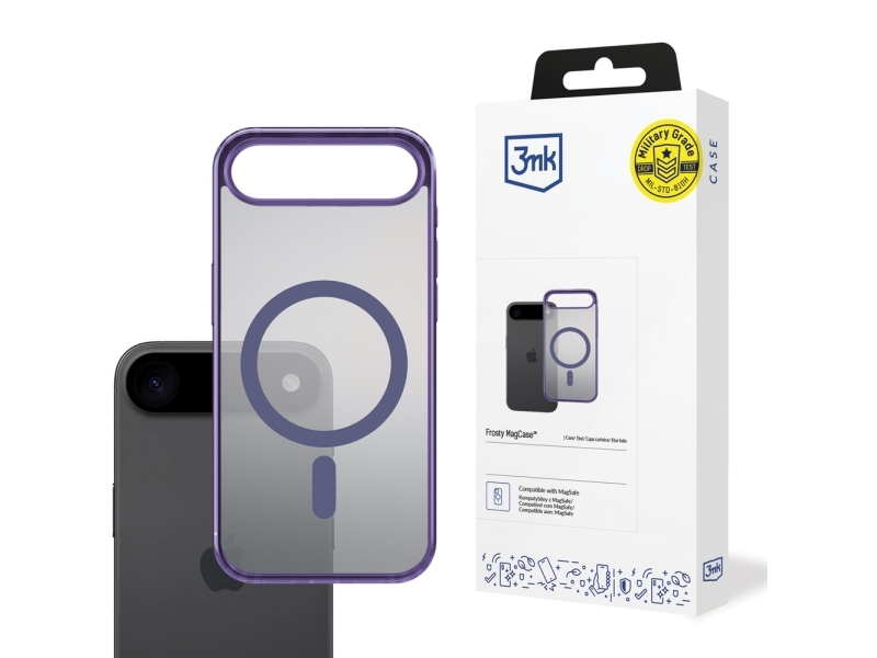 3Mk Frosty Magcase Etui Til Apple Iphone 17 Air Lilla