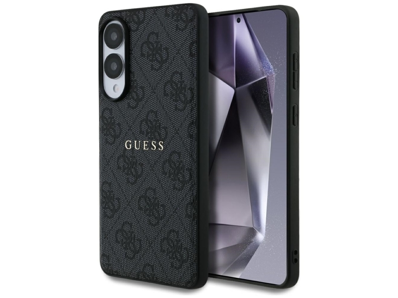 Guess 4G Ring Classic Logo Magsafe-Hülle Til Samsung Galaxy S25 Edge - Sortieren