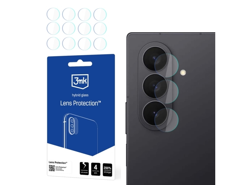 3MK Lens Protect kameralinsebeskyttelse til Samsung Galaxy Z Fold7