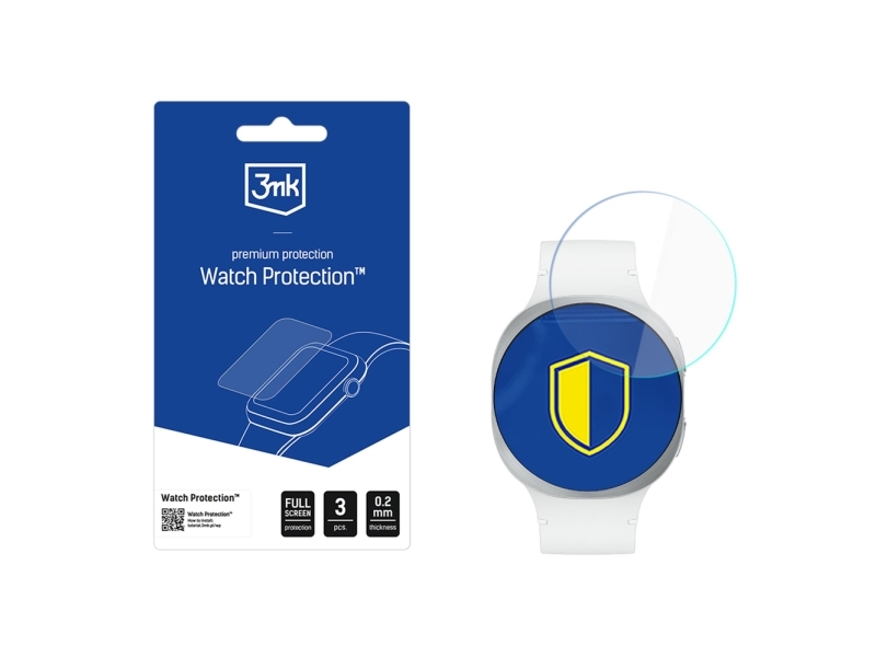 3Mk Hybridglas Für Samsung Galaxy Watch 8 40 Mm – 3Mk Flexibleglass Watch