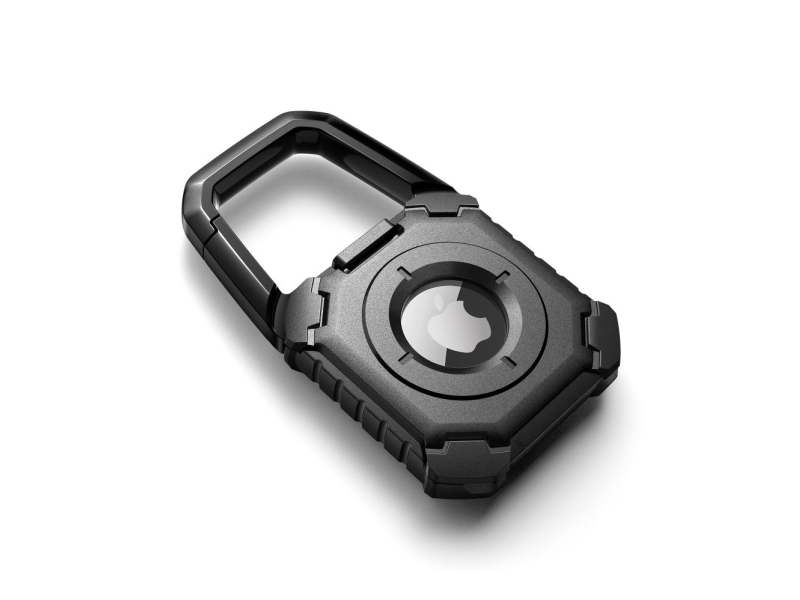 Impacto Gifts Tech-Protect Kevlar Nøglering Til Apple Airtag 1 / 2, Sort