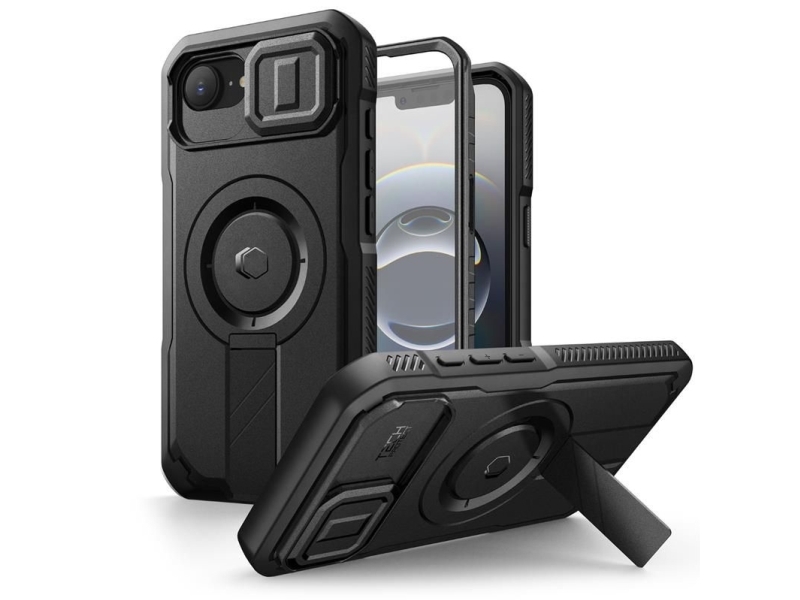 Tech-Protect Kevlar Magsafe Cover Til Iphone 16E / 17E - Sort