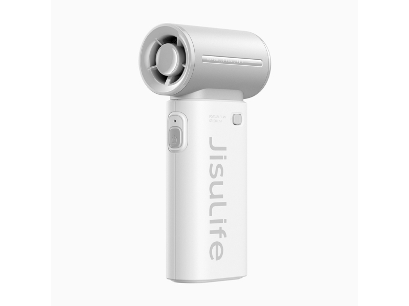 Jisulife Handheld Fan Life9 3600Mah Tragbarer Usb-Ventilator - Grau