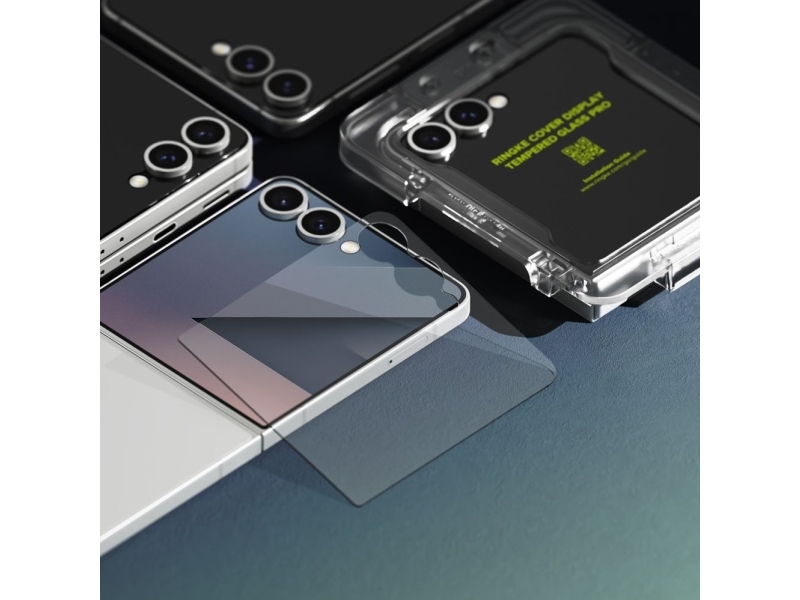 Ringke Szklo Hærdet Display Cover Pro 2-Pack Galaxy Z Flip 7 Clear